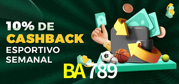 10% de bônus de cashback na BA789
